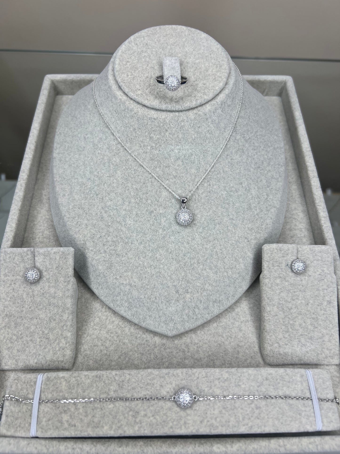 Parure lune argent 925