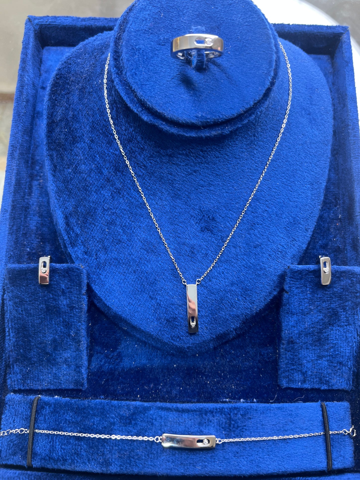 Messika parure argent 925