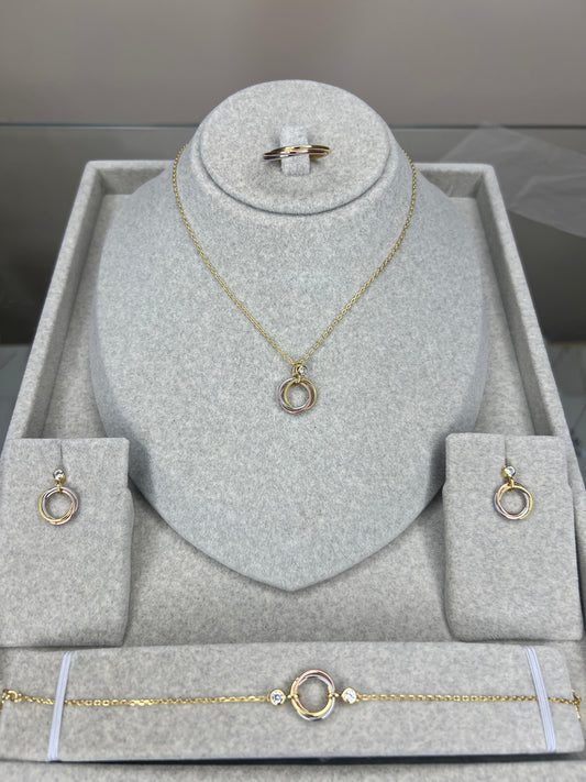 Parure argent 925 LILIA