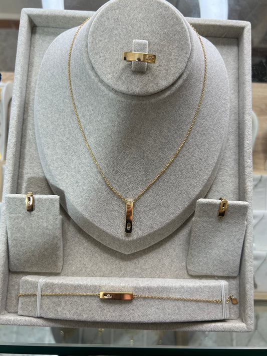 Messika parure argent 925