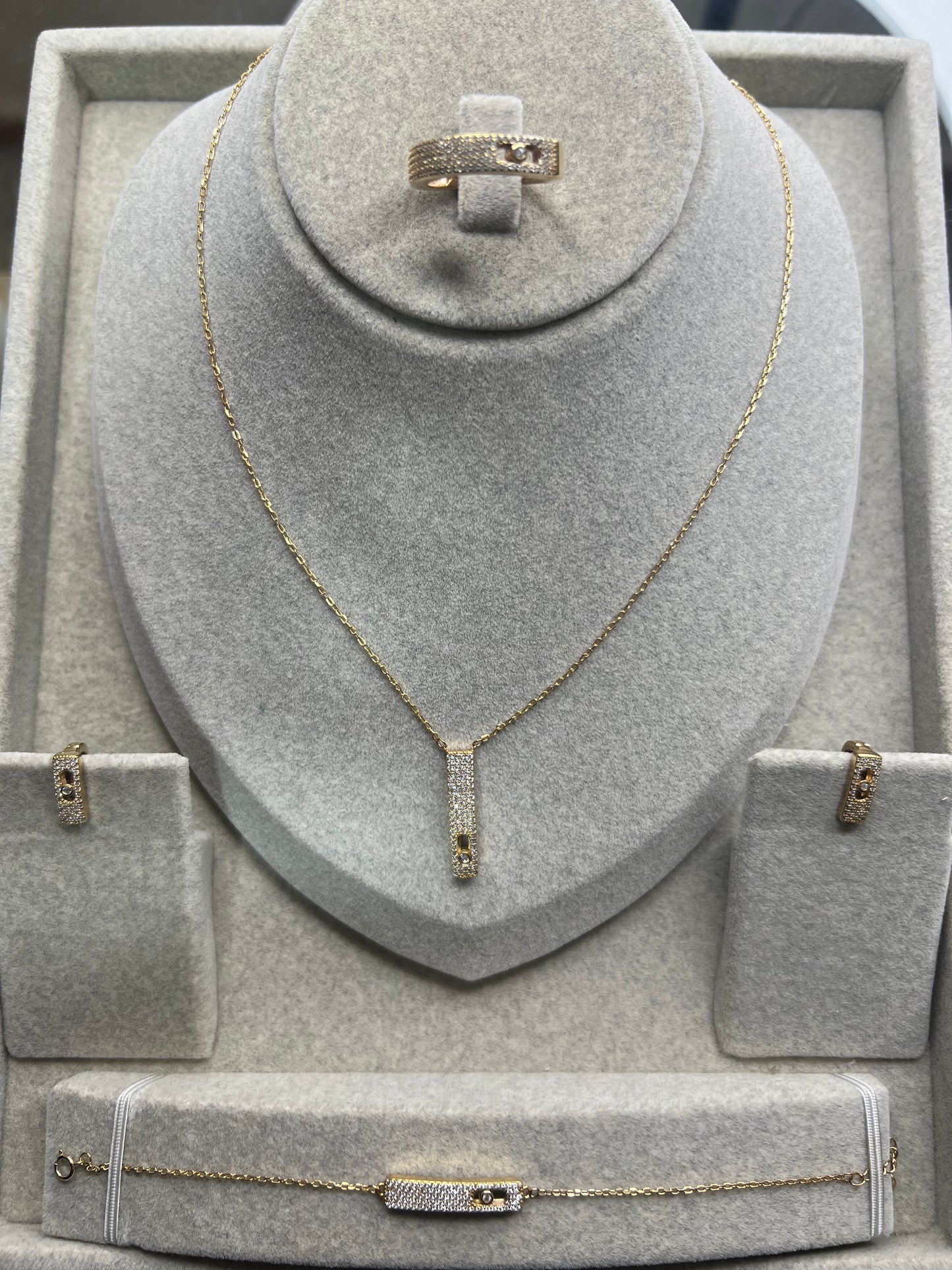 Messika parure argent 925